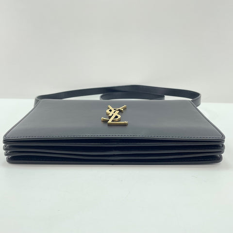 YVES SAINT LAURENT Cassandra Monogram Phone Holder Cassandra Shoulder Bag black WS34840