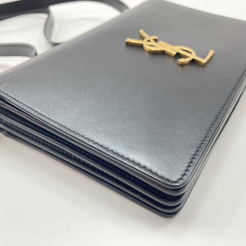 YVES SAINT LAURENT Cassandra Monogram Phone Holder Cassandra Shoulder Bag black WS34840