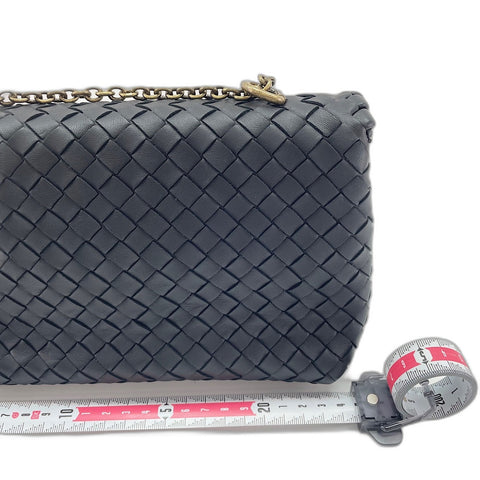 BOTTEGAVENETA INTRECCIATO 2WAY Shoulder Bag black WS34841