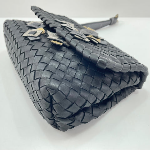 BOTTEGAVENETA INTRECCIATO 2WAY Shoulder Bag black WS34841