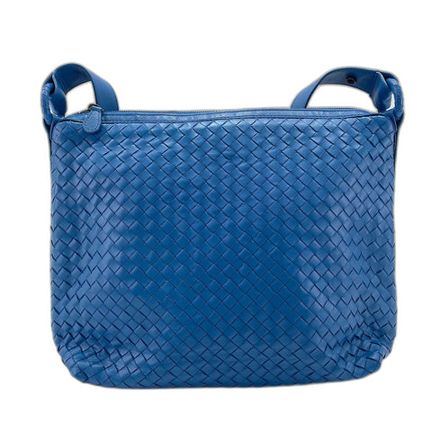 BOTTEGAVENETA INTRECCIATO Shoulder Bag blue WS34843