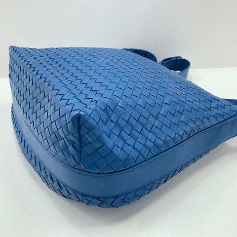 BOTTEGAVENETA INTRECCIATO Shoulder Bag blue WS34843