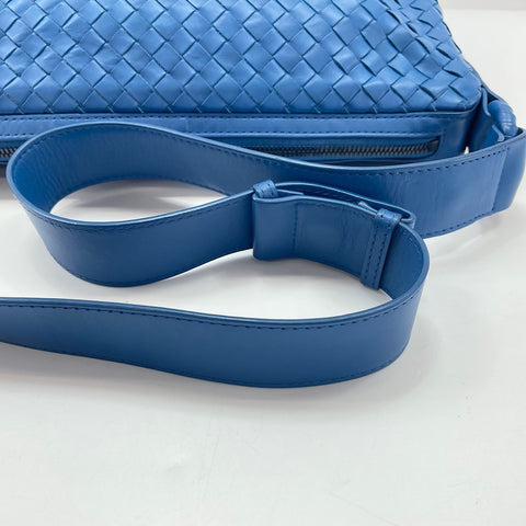 BOTTEGAVENETA INTRECCIATO Shoulder Bag blue WS34843