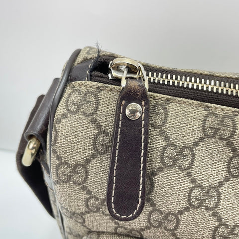GUCCI GG plus Shoulder Bag beige WS34845
