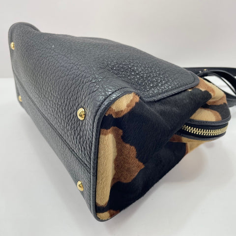 FENDI Chameleon 2WAY Handbag black WS34847