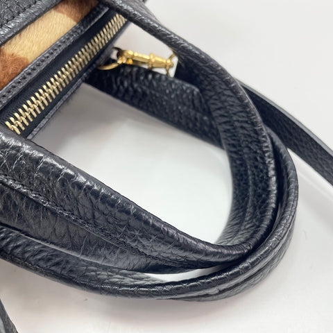 FENDI Chameleon 2WAY Handbag black WS34847