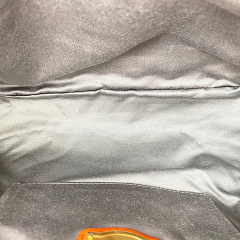 Miu Miu Vitello Caribe 2WAY Shoulder Bag Orange WS34848