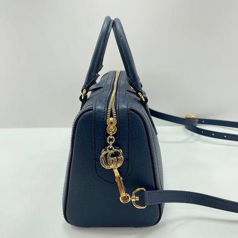 GUCCI Ophidia 2WAY Boston bag Navy WS34852
