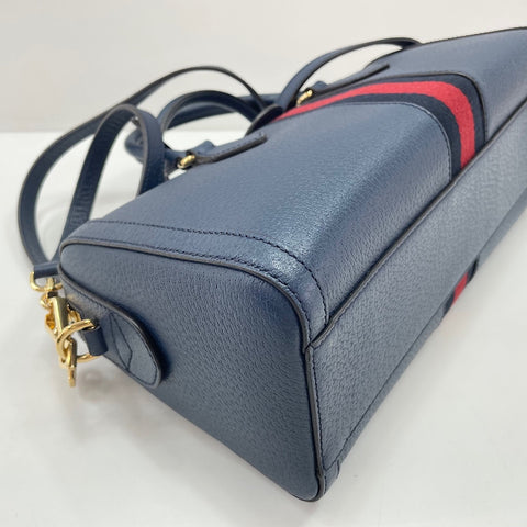 GUCCI Ophidia 2WAY Boston bag Navy WS34852