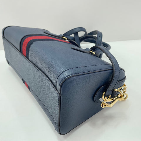 GUCCI Ophidia 2WAY Boston bag Navy WS34852