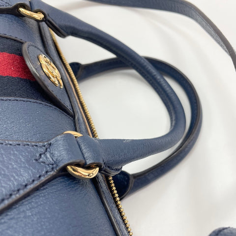 GUCCI Ophidia 2WAY Boston bag Navy WS34852