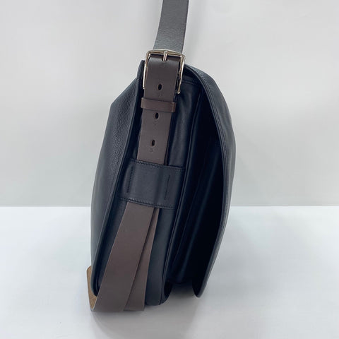 HERMES Balda Messenger bag black WS34853