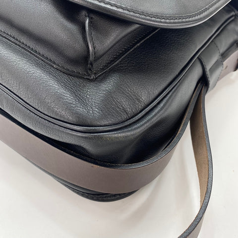 HERMES Balda Messenger bag black WS34853