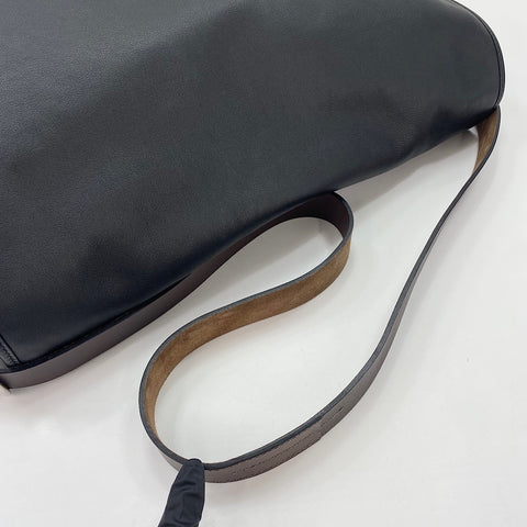 HERMES Balda Messenger bag black WS34853