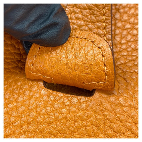 HERMES Evelyn 3PM Shoulder Bag Orange WS34854