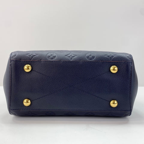 LOUIS VUITTON Montaigne BB Handbag Navy WS34863