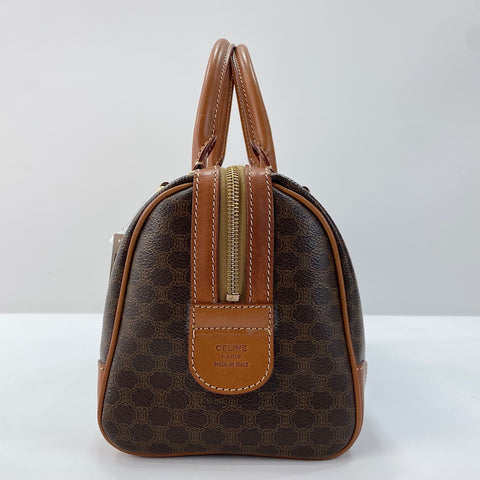 CELINE Macadam 26 Handbag Brown WS34866