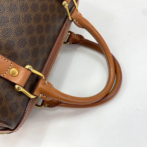 CELINE Macadam 26 Handbag Brown WS34866