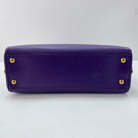 PRADA Promenade Handbag purple WS34868
