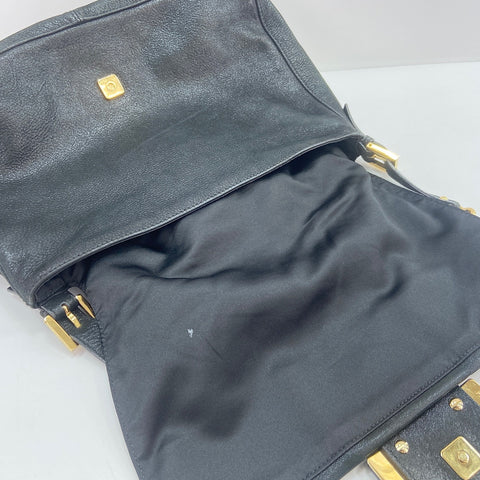 FENDI big mamma Shoulder Bag black WS34870