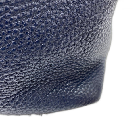 PRADA 2WAY Handbag Navy WS34871