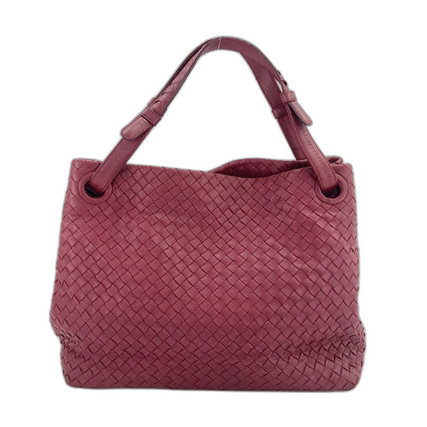 BOTTEGAVENETA INTRECCIATO Handbag wine-red WS34872
