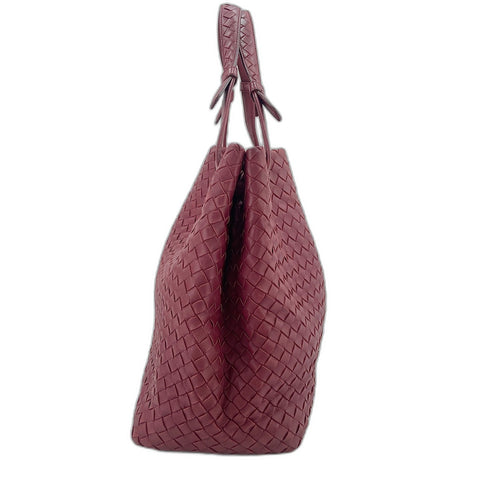 BOTTEGAVENETA INTRECCIATO Handbag wine-red WS34872