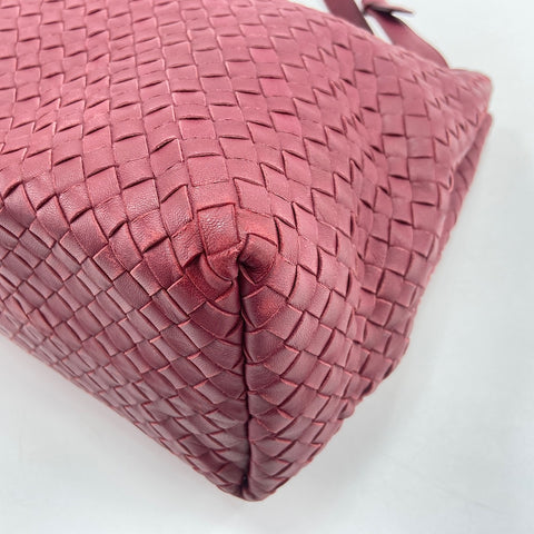 BOTTEGAVENETA INTRECCIATO Handbag wine-red WS34872