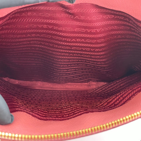 PRADA Galleria 2WAY Handbag pink WS34875