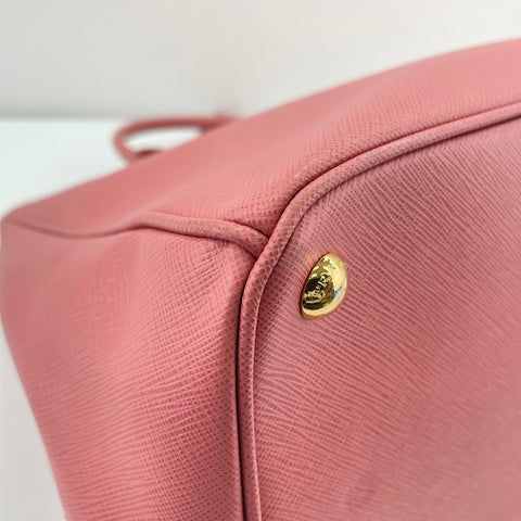 PRADA Galleria 2WAY Handbag pink WS34875