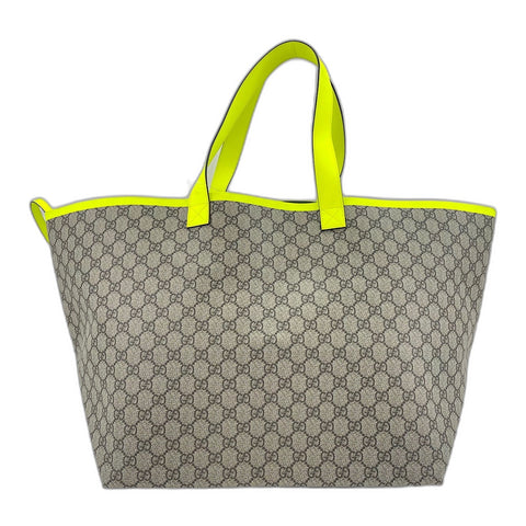 GUCCI Tortissima Tote Bag beige WS34877