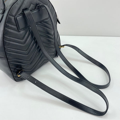GUCCI GG Marmont Backpack Â· Daypack black WS34878
