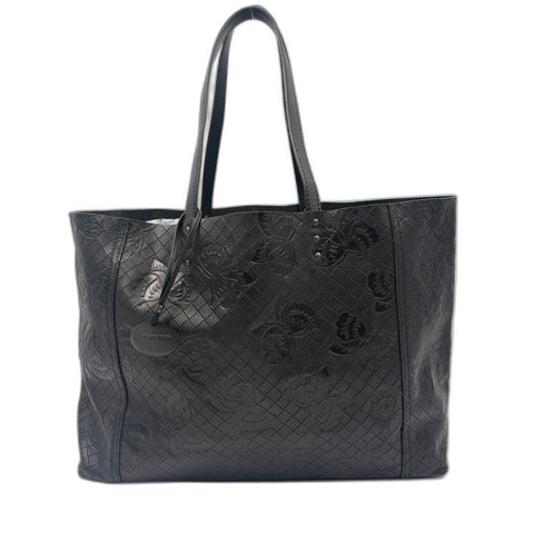 BOTTEGAVENETA INTRECCIATO Tote Bag black WS34882
