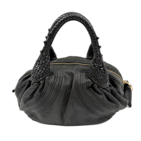 FENDI Zucca Handbag black WS34884