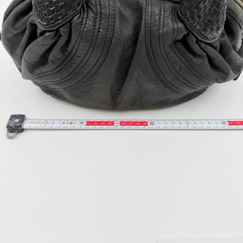 FENDI Zucca Handbag black WS34884