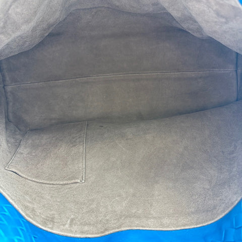 BOTTEGAVENETA INTRECCIATO Large Tote Bag blue WS34888