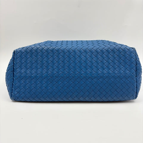 BOTTEGAVENETA INTRECCIATO Large Tote Bag blue WS34888