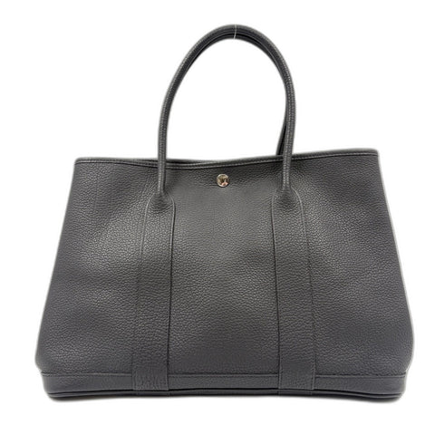 HERMES Garden party PM Handbag gray WS34889