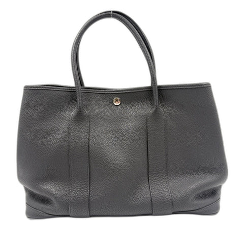 HERMES Garden party PM Handbag gray WS34889