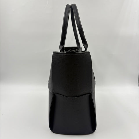BOTTEGAVENETA MAXI INTRECCIATO Tote Bag black WS34893