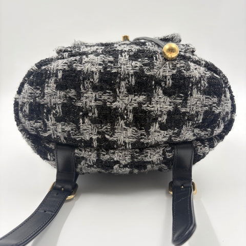 CHANEL Matelasse Large Backpack  Daypack gray WS34896