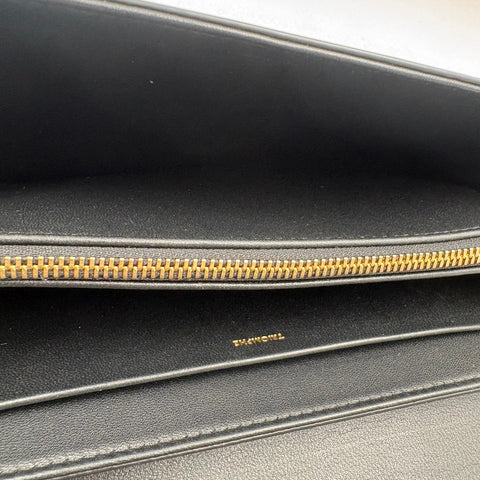 CELINE Triomphe Clutch bag black WS34897
