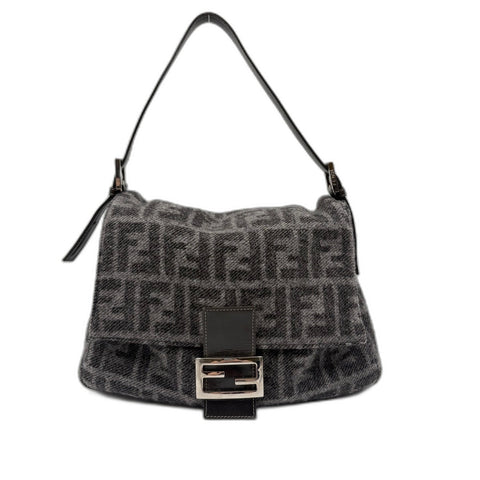 FENDI Manbucket Handbag gray WS34898