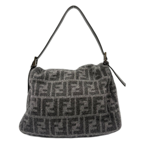 FENDI Manbucket Handbag gray WS34898