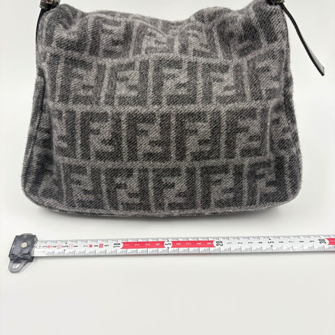 FENDI Manbucket Handbag gray WS34898