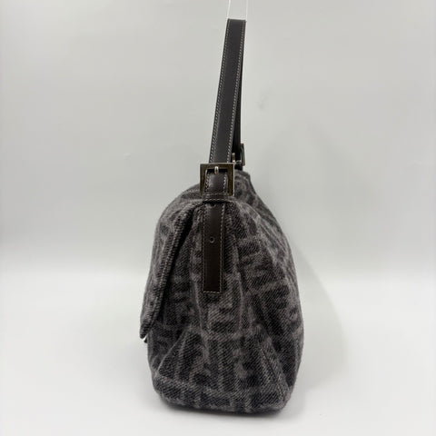 FENDI Manbucket Handbag gray WS34898