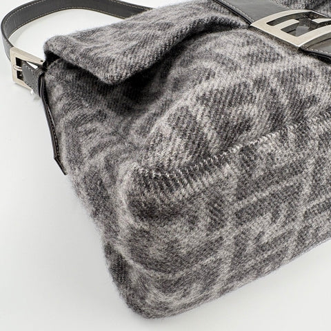 FENDI Manbucket Handbag gray WS34898