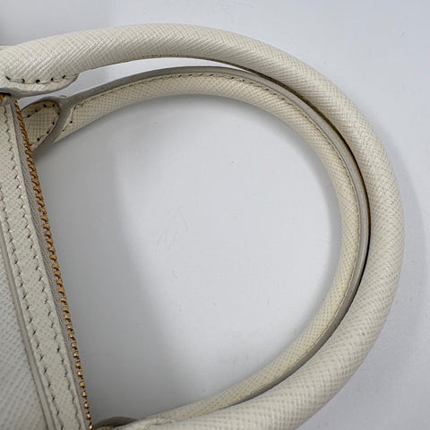 PRADA Safiano Handbag white WS34899