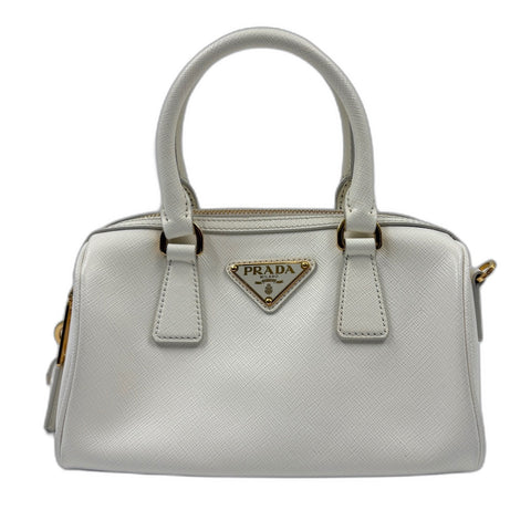 PRADA Safiano Handbag white WS34899