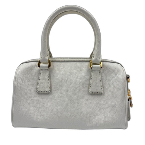 PRADA Safiano Handbag white WS34899
